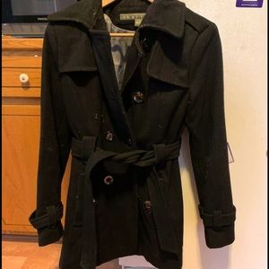 Women’s Kenneth Cole thigh length peacoat